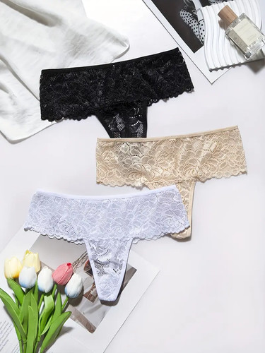 3er set damen string tanga - damen,