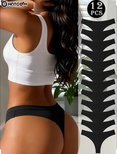 12x damen tanga nahtlos - tanga,