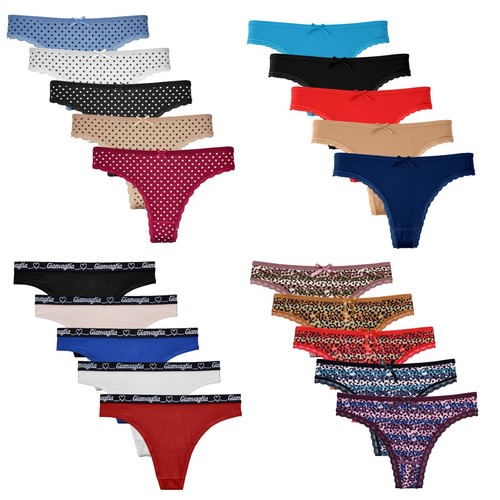 Damen string slip panty - string,