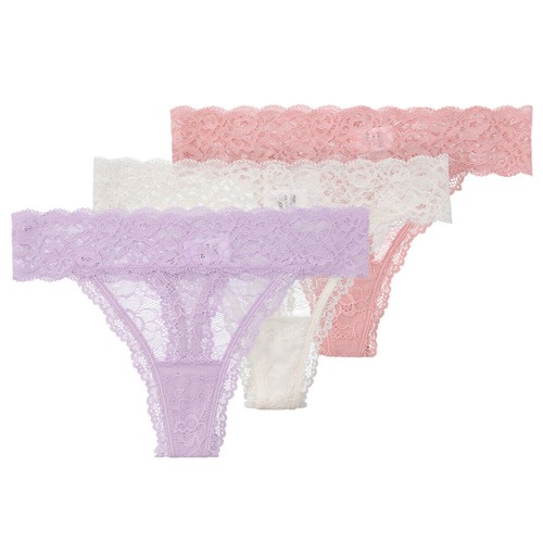 Damen strings mit spitze - strings,