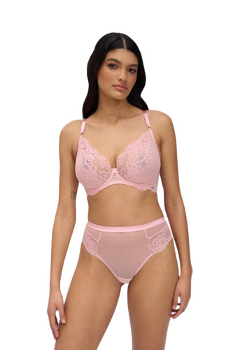 Spitzen-High-Waist-String