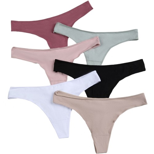 6er set damen string tanga - 6er,
