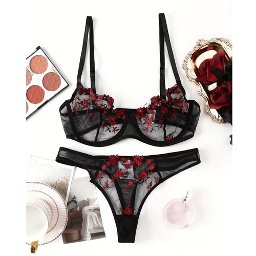 Damen dessous set spitze sexy - dessous,