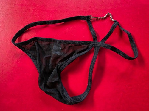 Damen strings schwarz - strings,